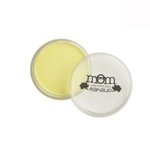 Pastilla maquillaje al agua amarillo huevo
