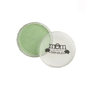 Pastilla maquillaje al agua verde